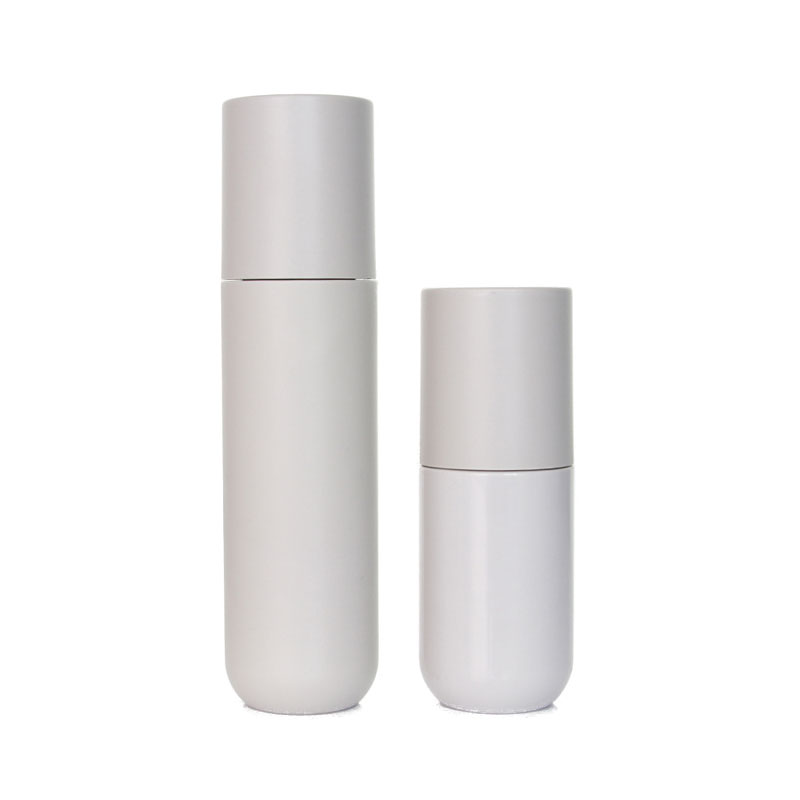 Runde PETG-Kunststoff-Lotionsflasche für die Hautpflege
