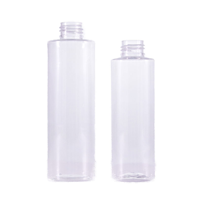 Transparente Hautpflege-Plastiklotionsflasche für Bad