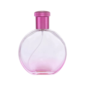 Tragbare rosa Miniatur-Parfüm-Sprühglasflasche