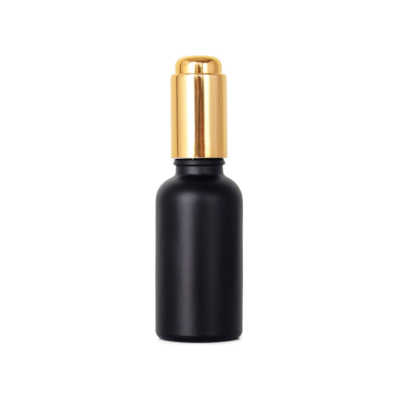30 ml runde Glasflasche mit ätherischen Ölen für Kosmetik