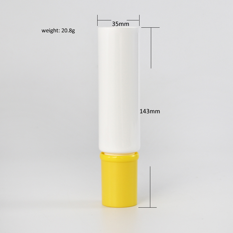 130 ml verschließbarer weicher Kunststoff-Reiseschlauch