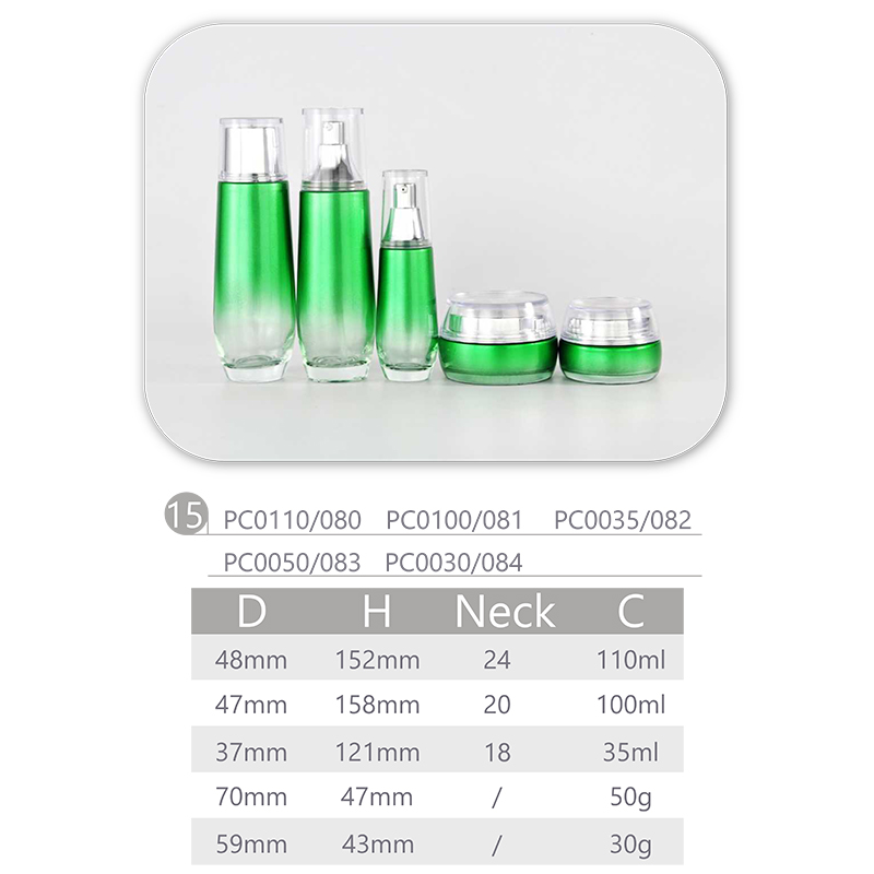 100-ml-Glaslotion-Pumpflasche